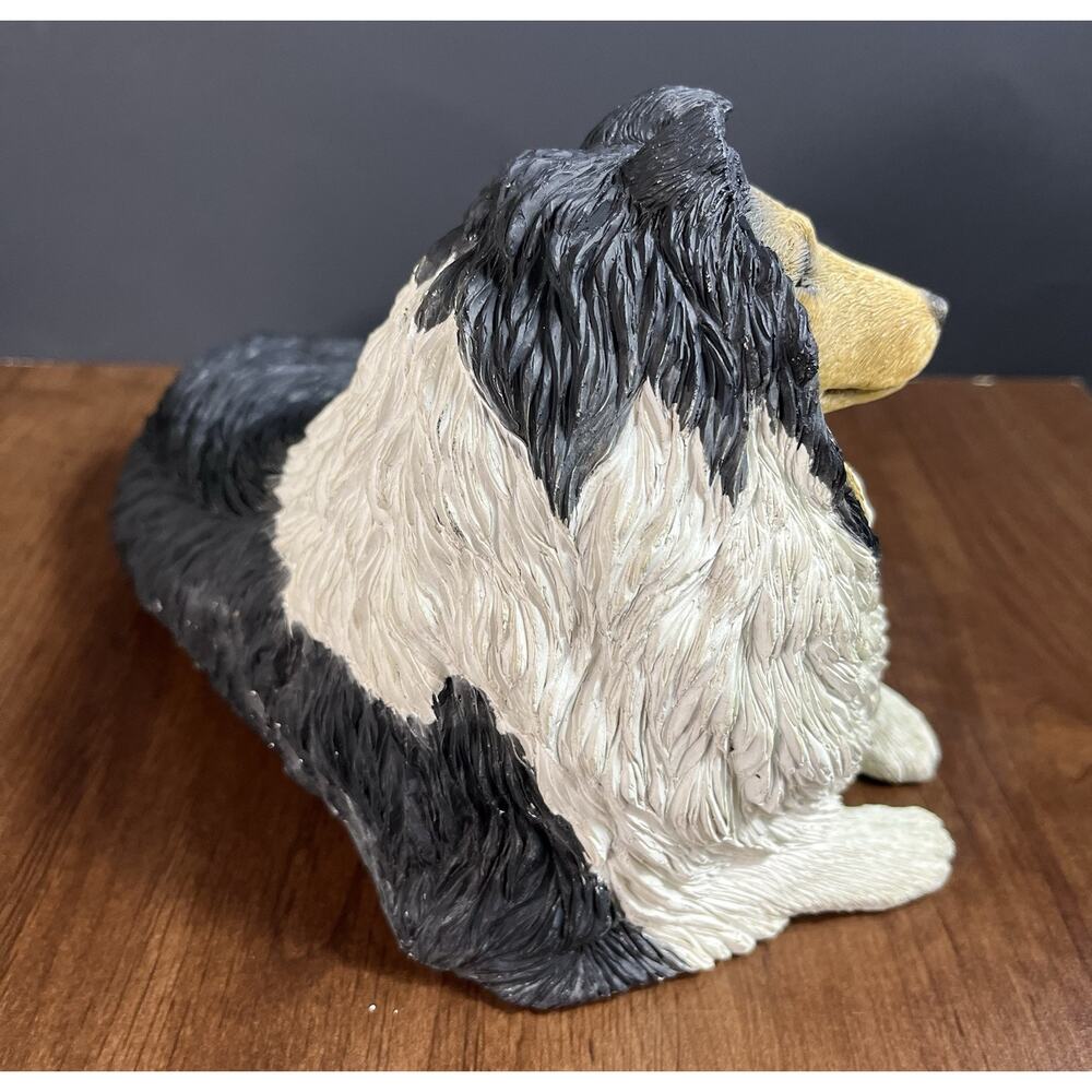 Sandicast 1987 Sculpture Sable Collie Sheltie Dog Statue Figure Sandra Brue - Picture 7 of 11